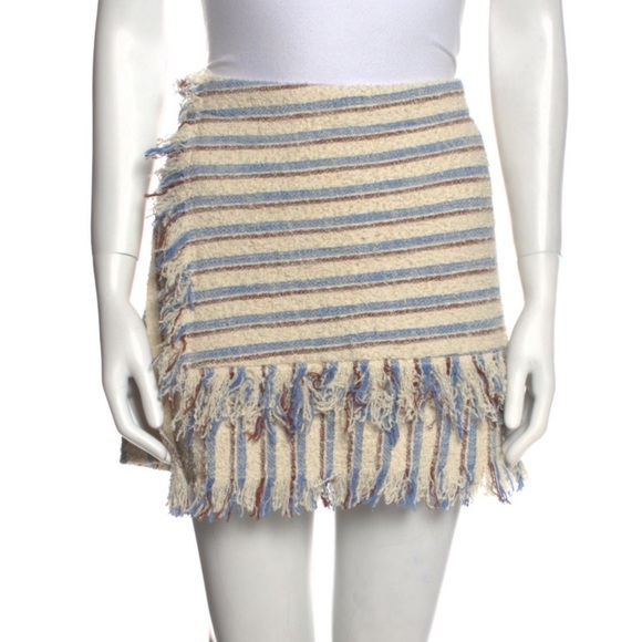 3.1 Phillip Lim Off-White and Blue Fringe Skort
by 3.1 Phillip Lim Size 6 - Picture 7 of 9